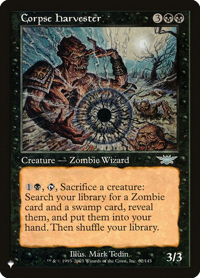 Corpse Harvester, The List · lgn-62