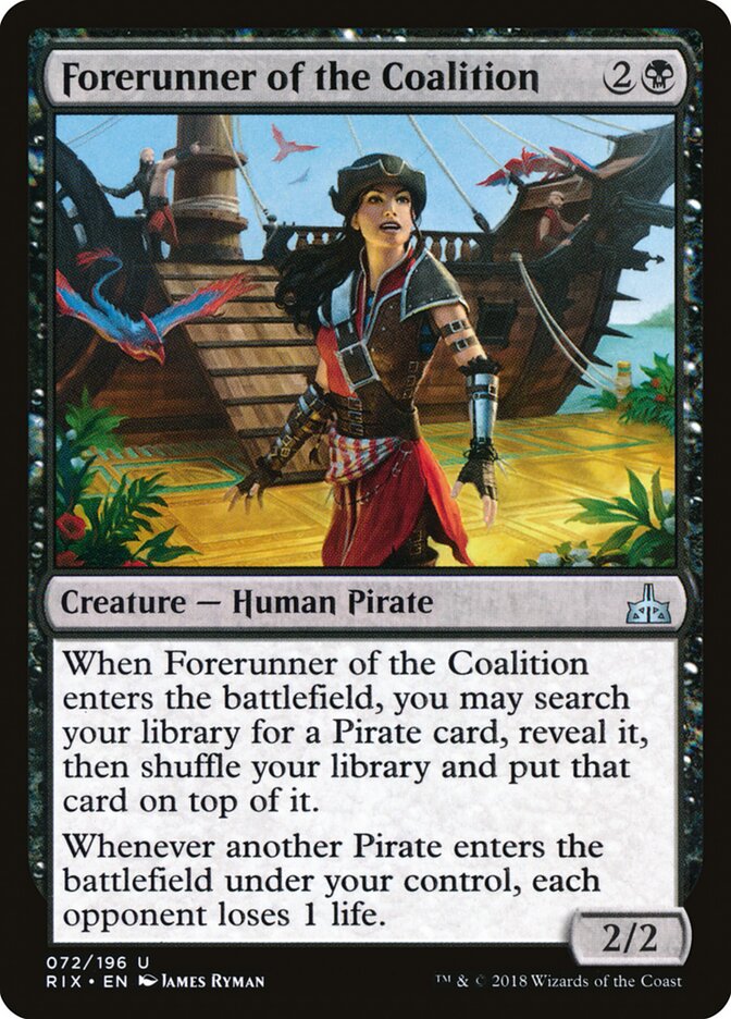 Forerunner of the Coalition, Rivals of Ixalan · 072/196