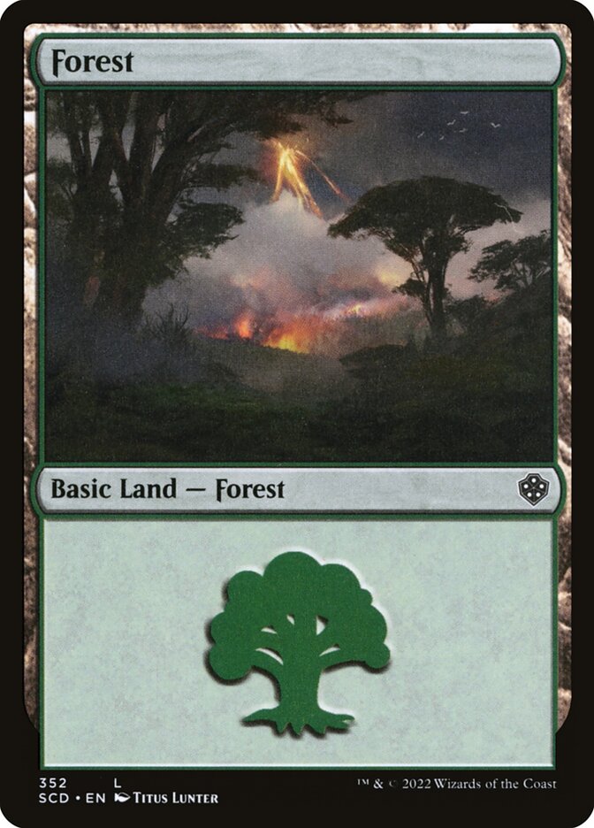 Forest, Starter Commander Decks · 352