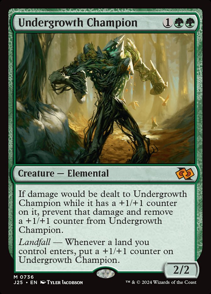 Undergrowth Champion, Foundations Jumpstart · 0736