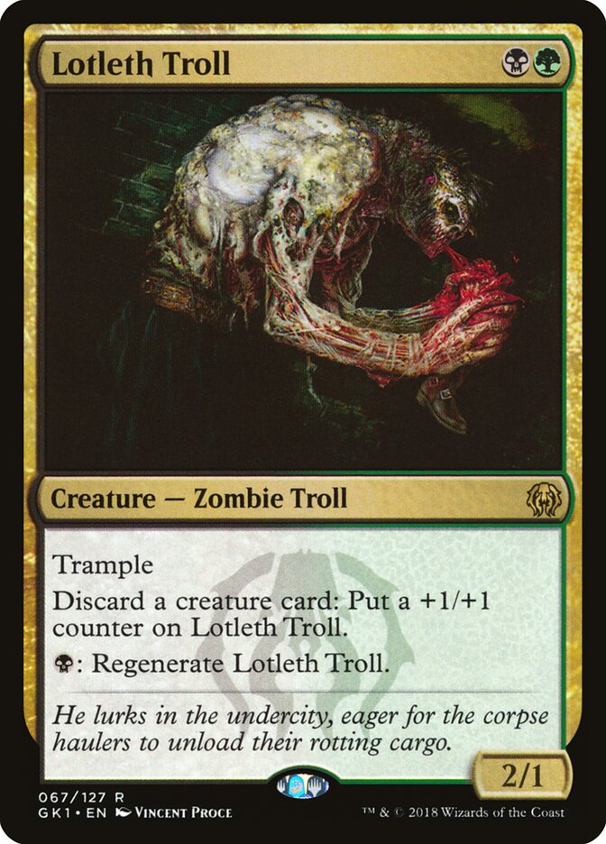 Lotleth Troll, GRN Guild Kit · 067/127