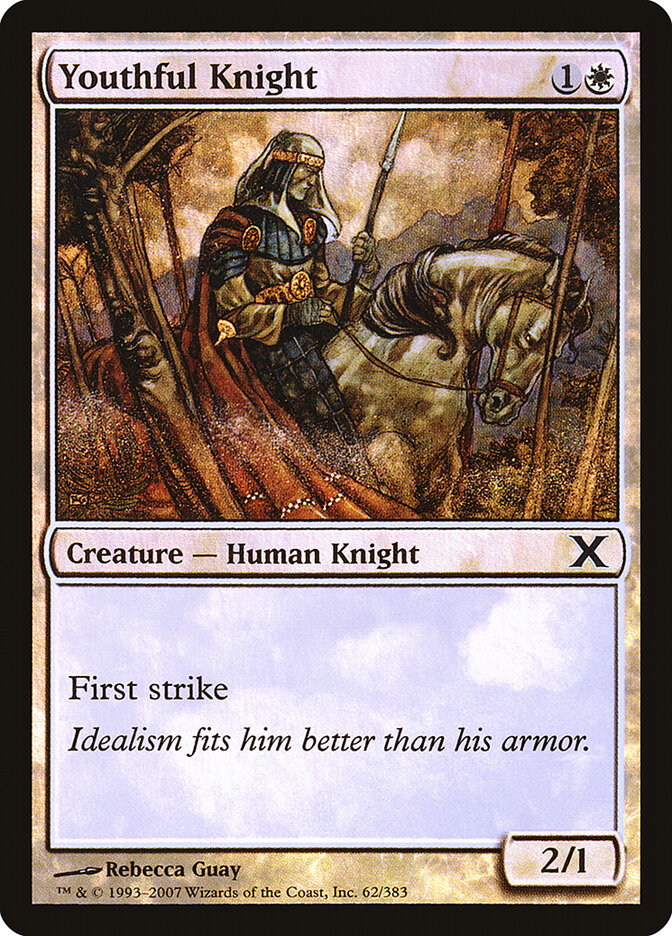 Youthful Knight, Tenth Edition · 62-star