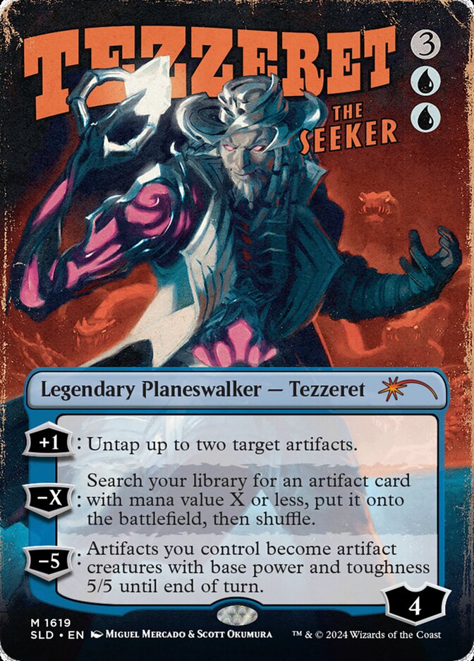 Tezzeret the Seeker, Secret Lair Drop · 1619
