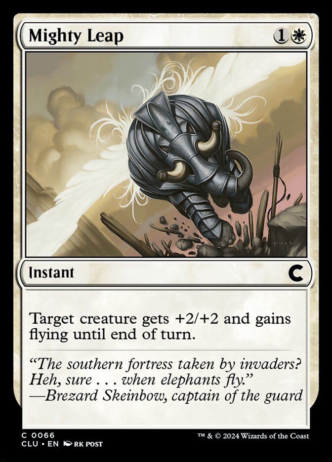 Mighty Leap, Ravnica: Clue Edition · 0066