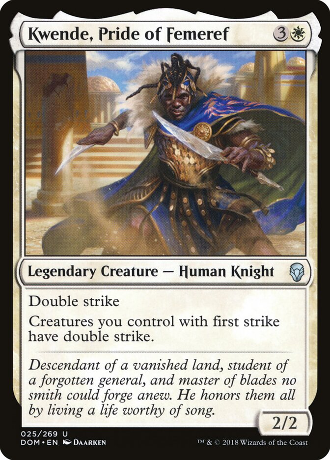 Kwende, Pride of Femeref, Dominaria · 025/269
