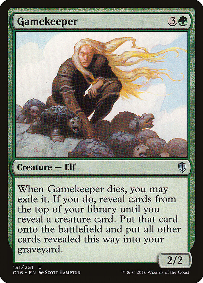 Gamekeeper, Commander 2016 · 151/351