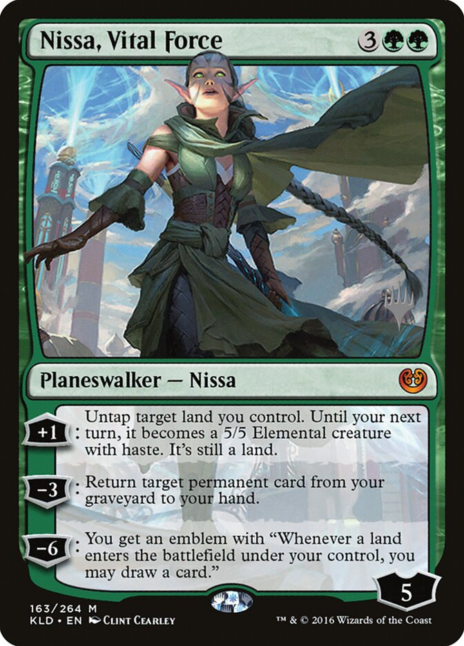 Nissa, Vital Force, Kaladesh Promos · 163/264