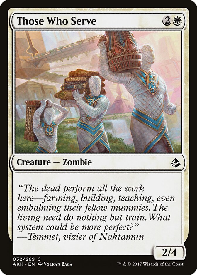 Those Who Serve, Amonkhet · 032/269