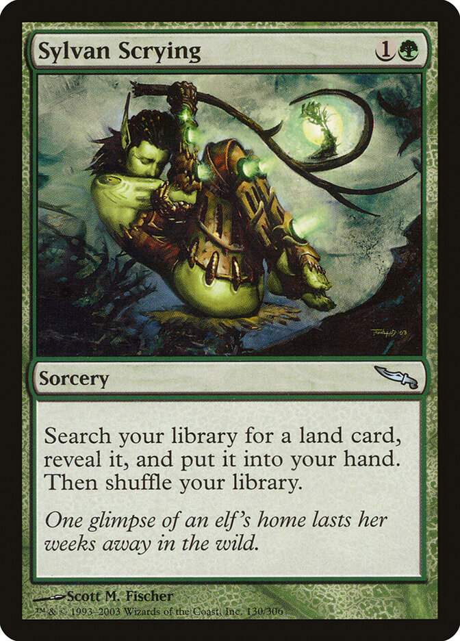 Sylvan Scrying, Mirrodin · 130/306