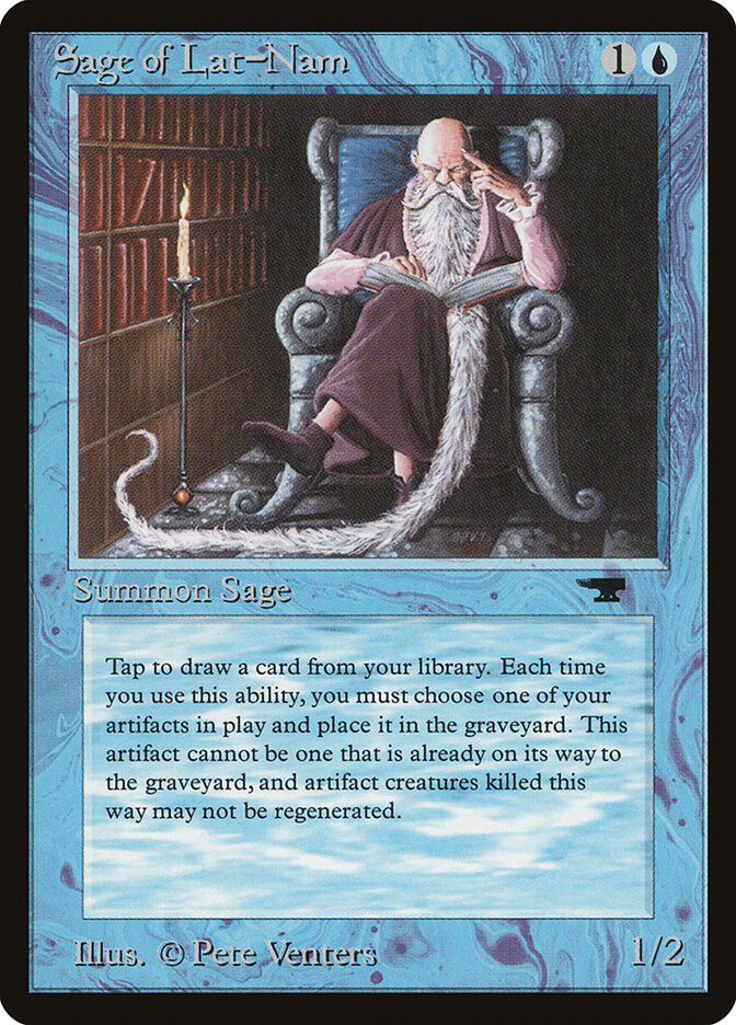 Sage of Lat-Nam, Antiquities · 13