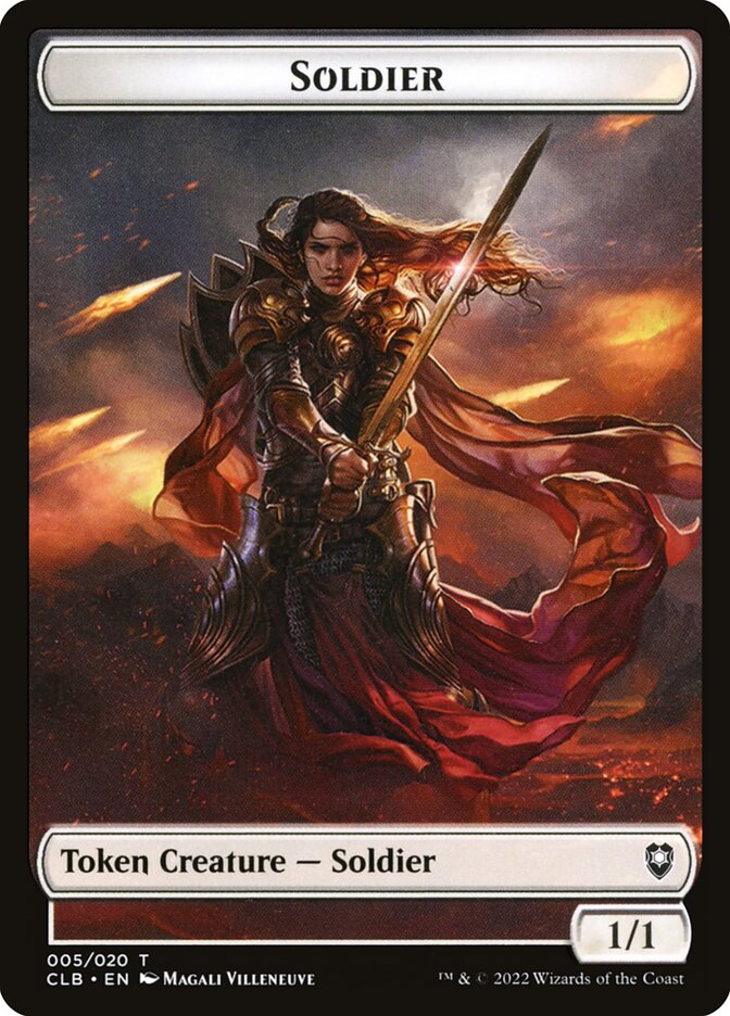 Soldier, Battle for Baldur's Gate Tokens · 005