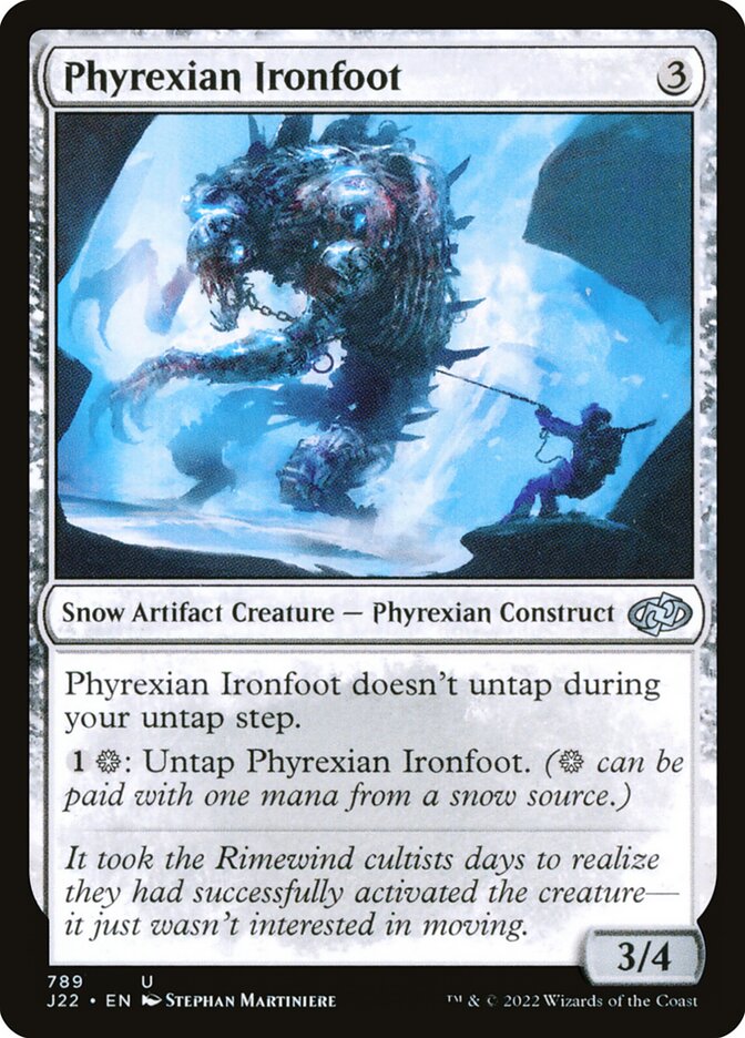 Phyrexian Ironfoot, Jumpstart 2022 · 789