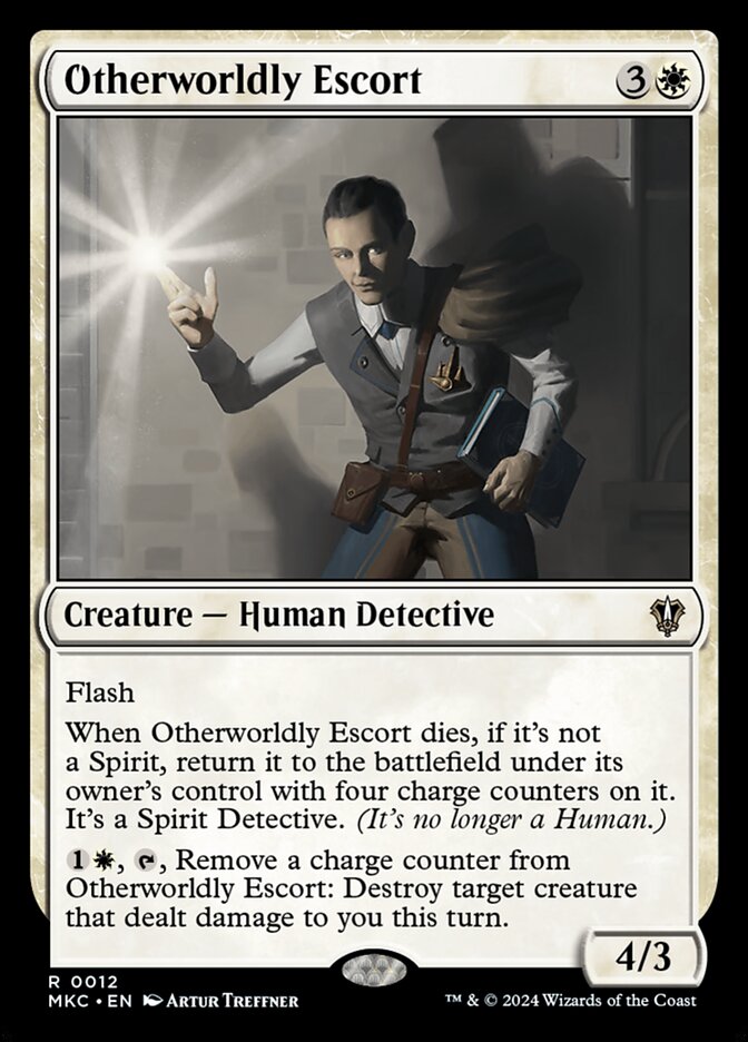 Otherworldly Escort, Murders at Karlov Manor Commander · 0012