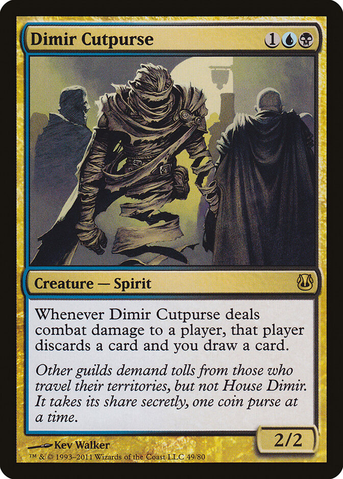 Dimir Cutpurse, Duel Decks: Ajani vs. Nicol Bolas · 49/80