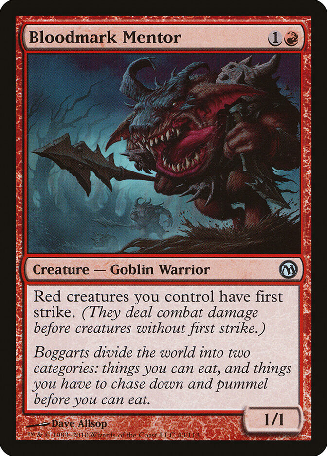 Bloodmark Mentor, Duels of the Planeswalkers · 40/113