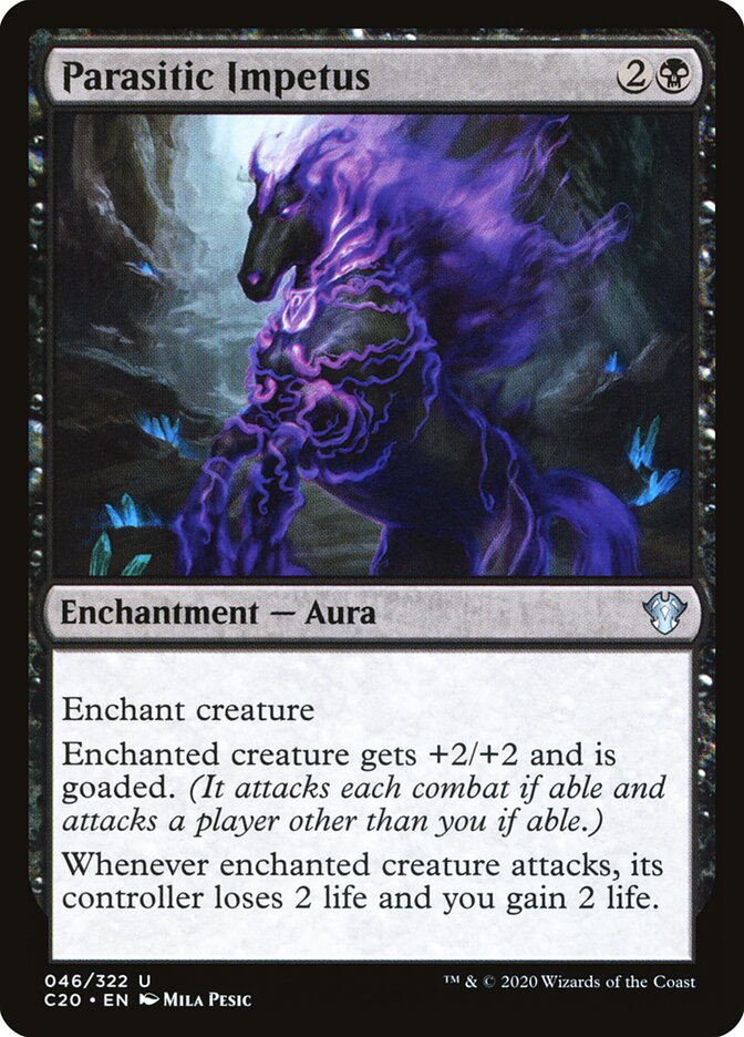 Parasitic Impetus, Commander 2020 · 046/322