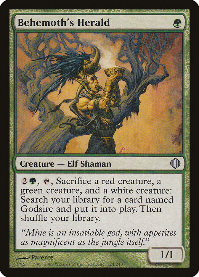 Behemoth's Herald, Shards of Alara · 124/249