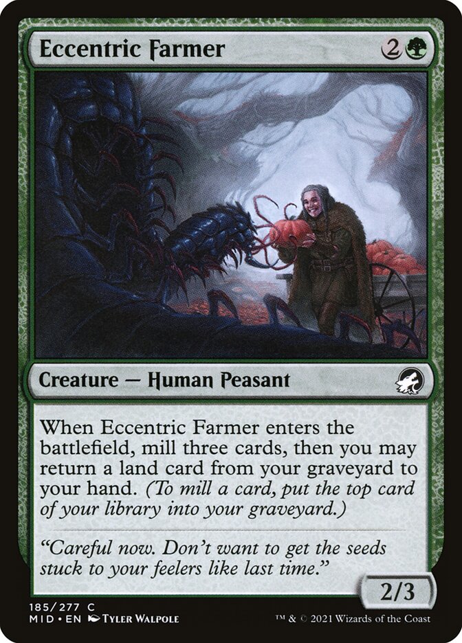 Eccentric Farmer, Innistrad: Midnight Hunt · 185/277