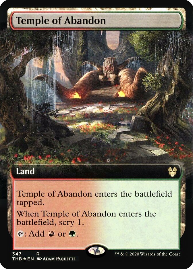 Temple of Abandon, Theros Beyond Death · 347-star