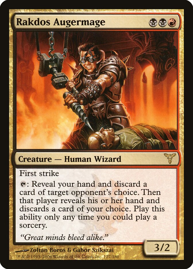 Rakdos Augermage, Dissension · 127/180