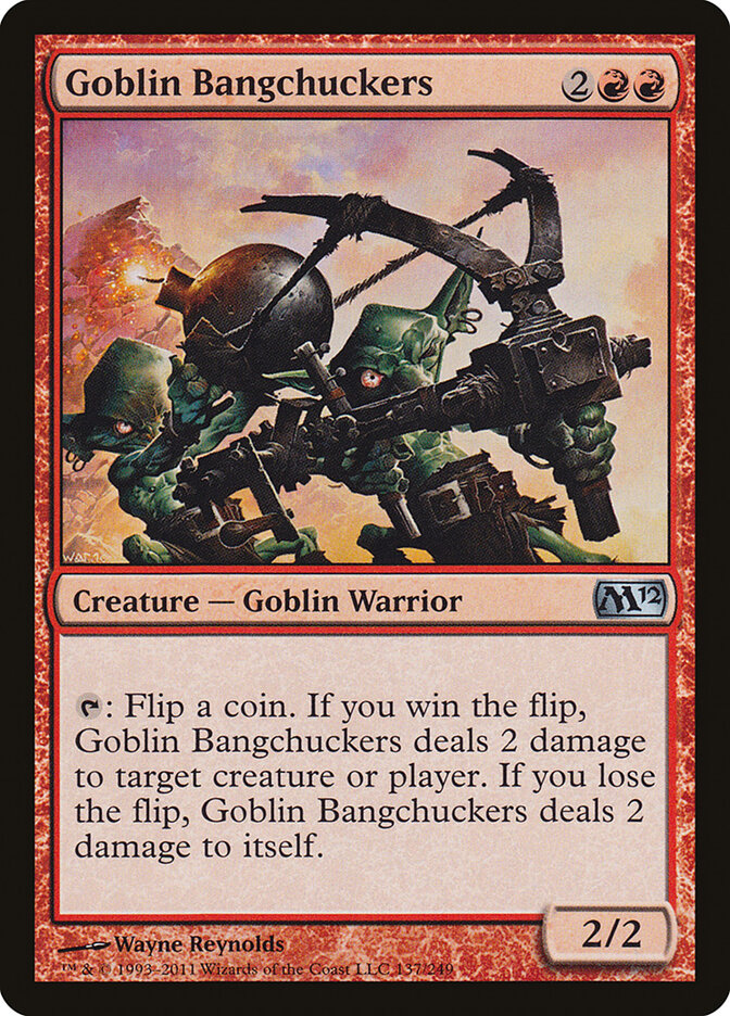 Goblin Bangchuckers, Magic 2012 · 137/249