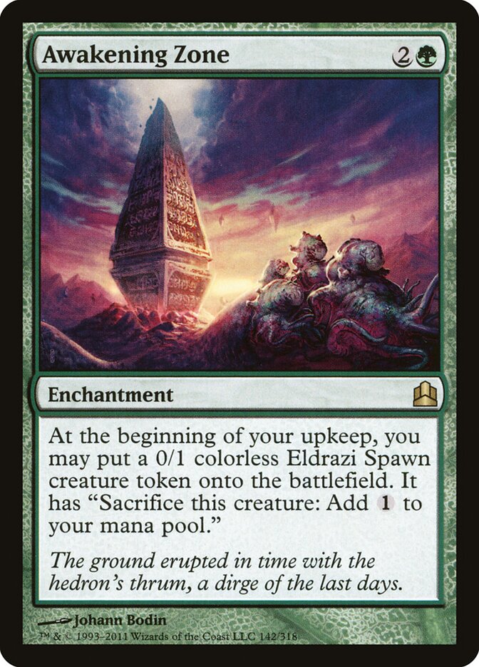 Awakening Zone, Commander 2011 · 142/318