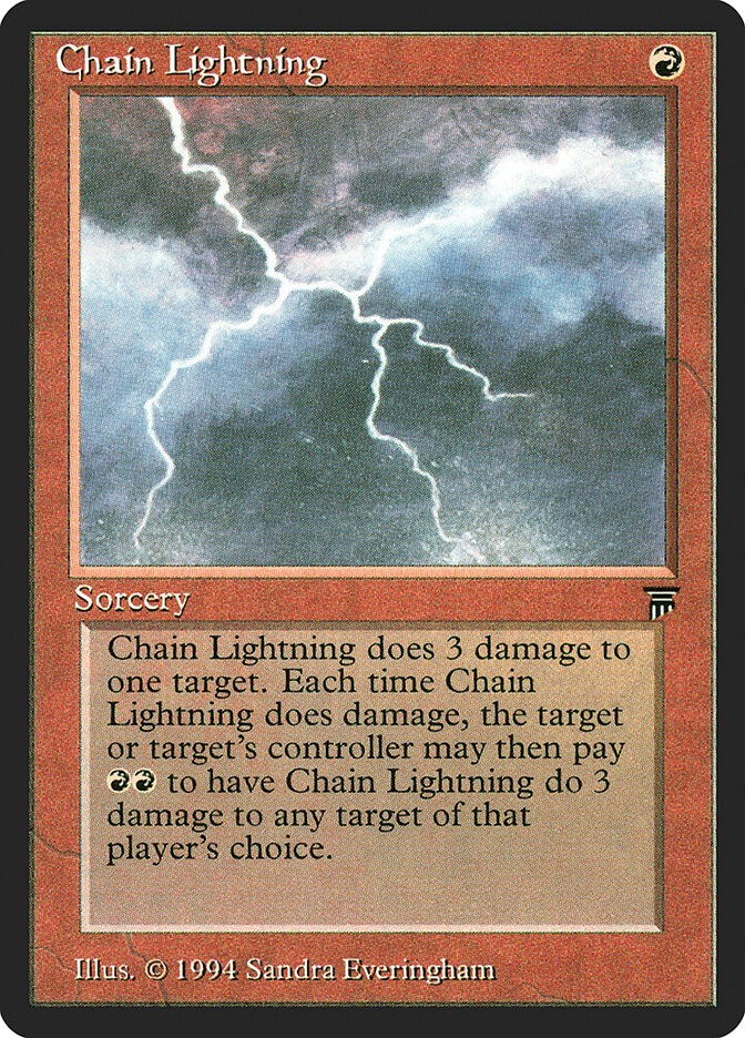 Chain Lightning, Legends · 137