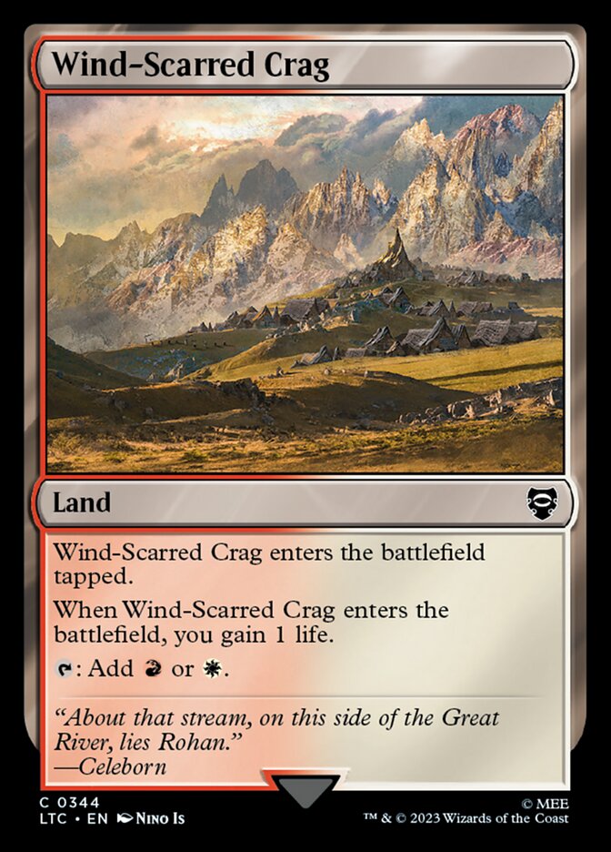 Wind-Scarred Crag, Tales of Middle-earth Commander · 0344