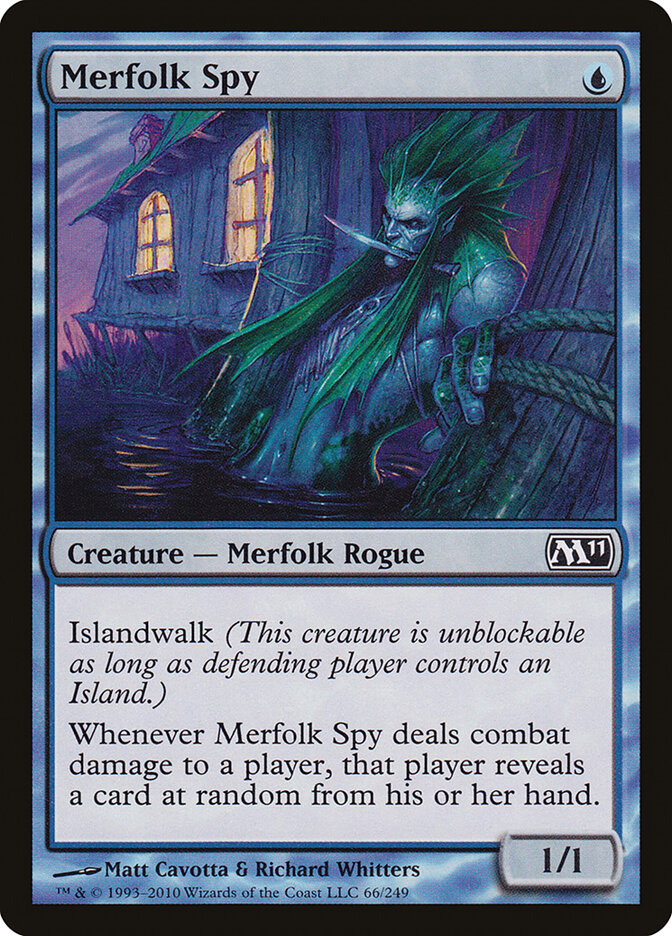 Merfolk Spy, Magic 2011 · 66/249