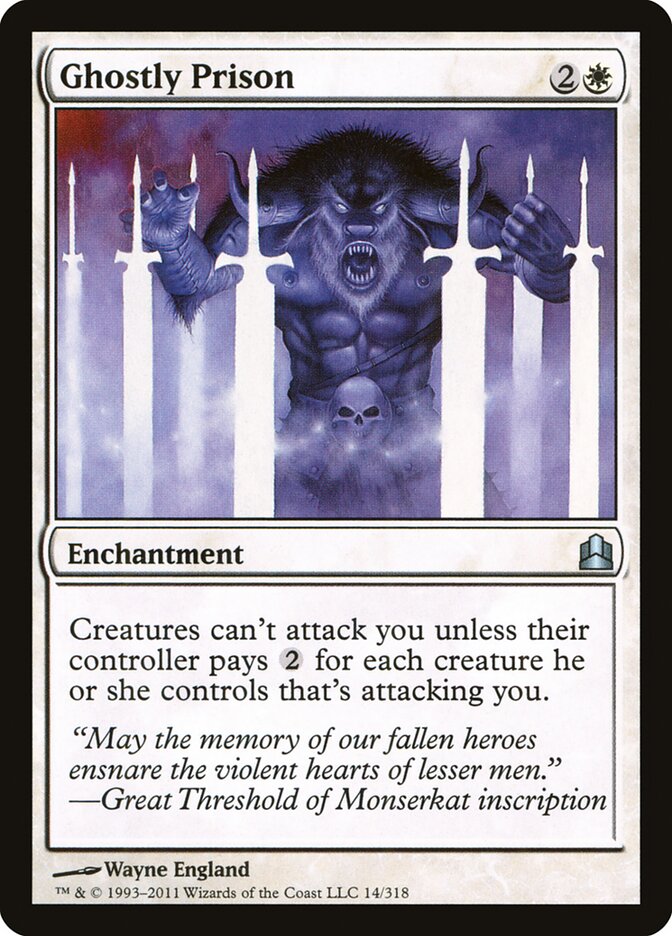 Ghostly Prison, Commander 2011 · 14/318