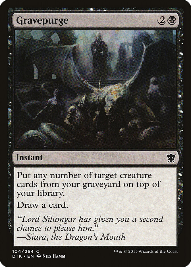 Gravepurge, Dragons of Tarkir · 104/264