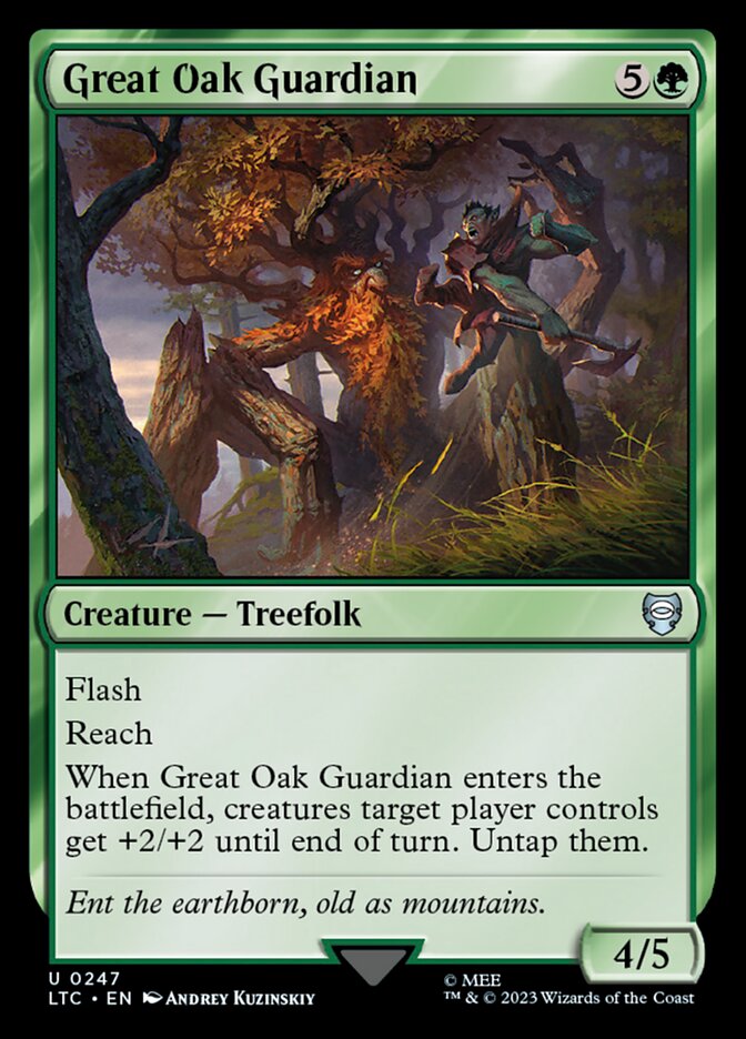 Great Oak Guardian, Tales of Middle-earth Commander · 0247