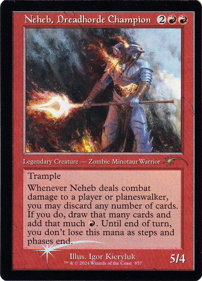 Neheb, Dreadhorde Champion, Secret Lair Drop · 857
