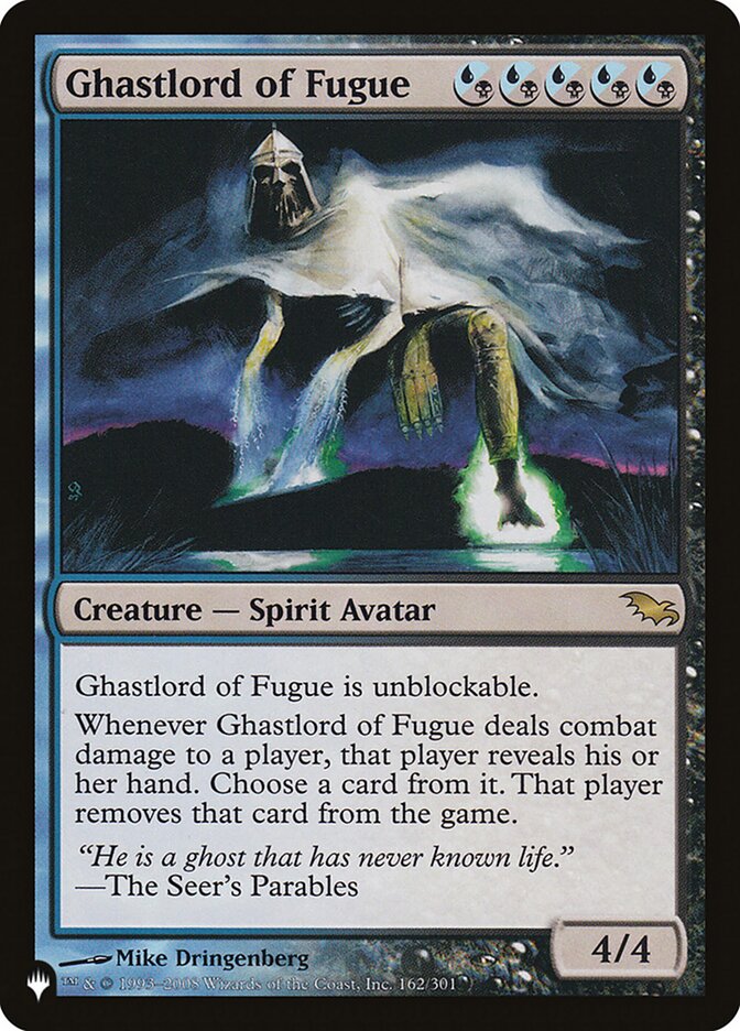 Ghastlord of Fugue, The List · shm-162
