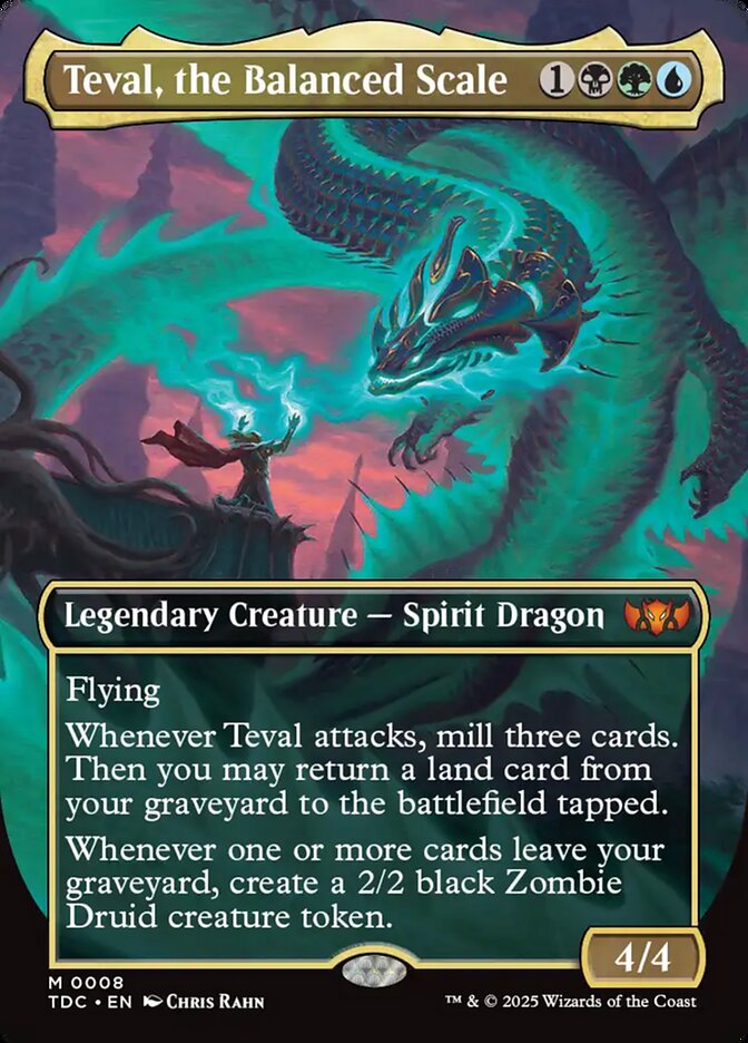 Teval, the Balanced Scale, Tarkir: Dragonstorm Commander · 0008