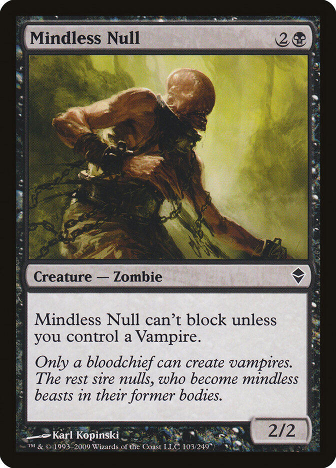 Mindless Null, Zendikar · 103/249