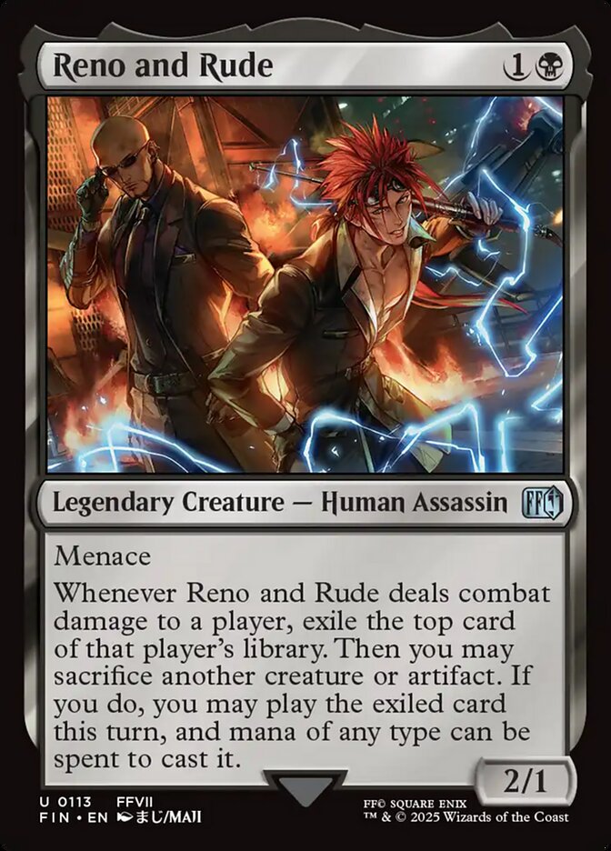 Reno and Rude, Final Fantasy · 0113