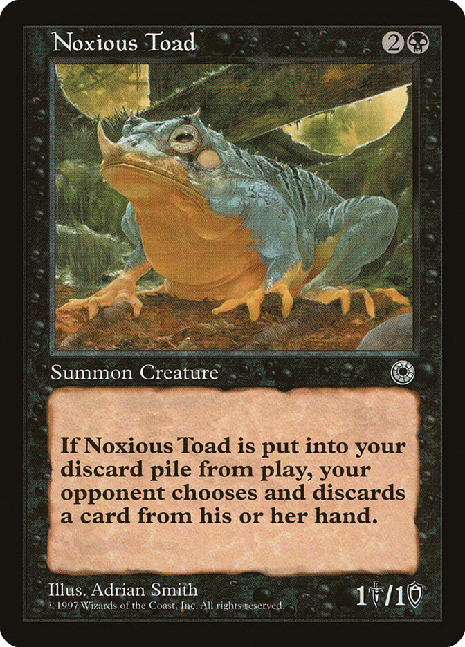 Noxious Toad, Portal · 104