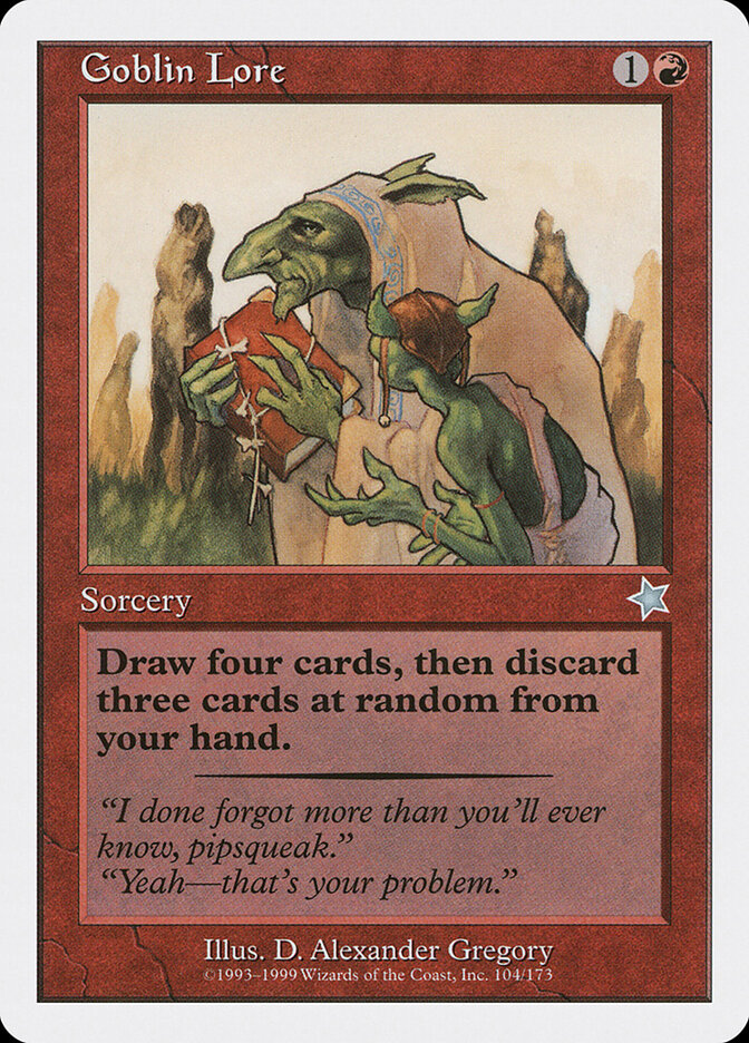 Goblin Lore, Starter 1999 · 104/173