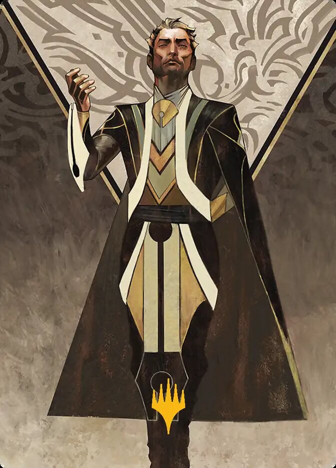 Ral Zarek, Guest Lecturer // Ral Zarek, Guest Lecturer, Secrets of Strixhaven Art Series · 0027