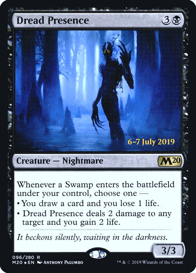 Dread Presence, Core Set 2020 Promos · 096/280