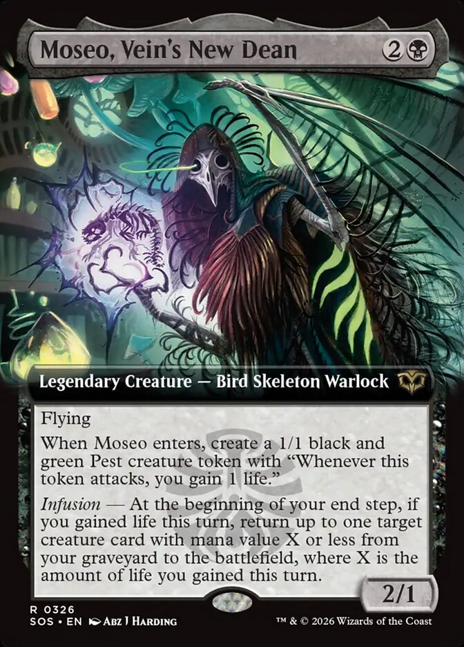 Moseo, Vein's New Dean, Secrets of Strixhaven · 0326