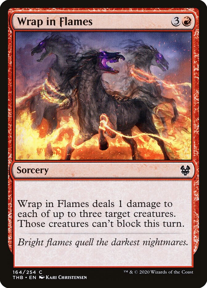 Wrap in Flames, Theros Beyond Death · 164/254