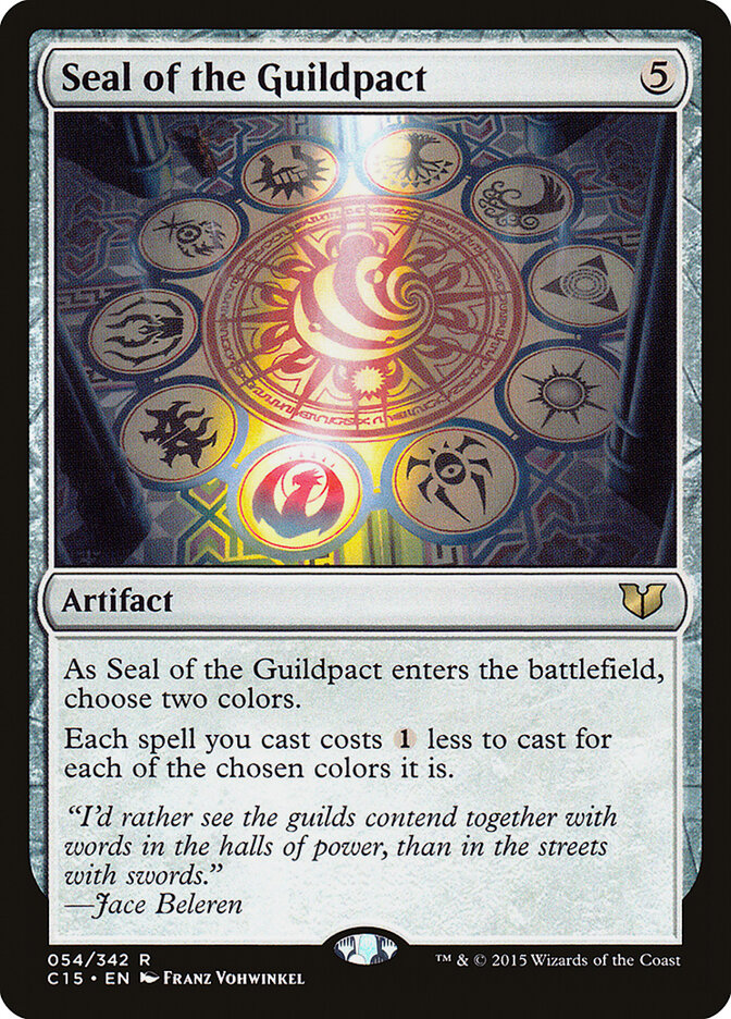 Seal of the Guildpact, Commander 2015 · 054/342