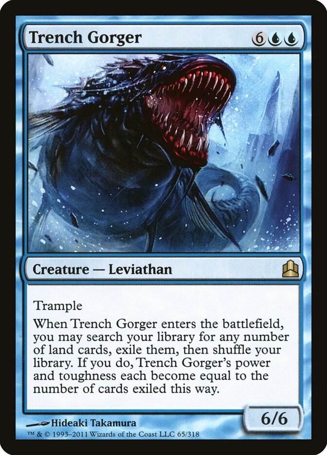 Trench Gorger, Commander 2011 · 65/318