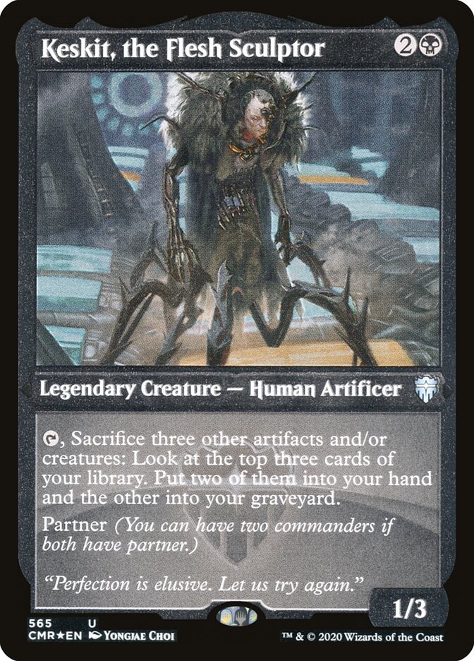 Keskit, the Flesh Sculptor, Commander Legends · 565