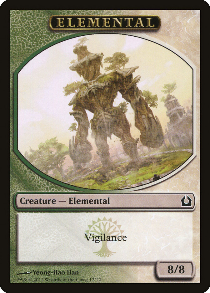 Elemental, Return to Ravnica Tokens · 12