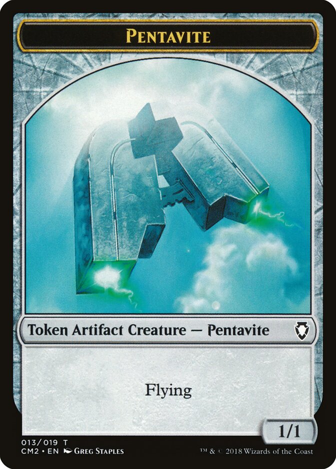 Pentavite, Commander Anthology Volume II Tokens · 013