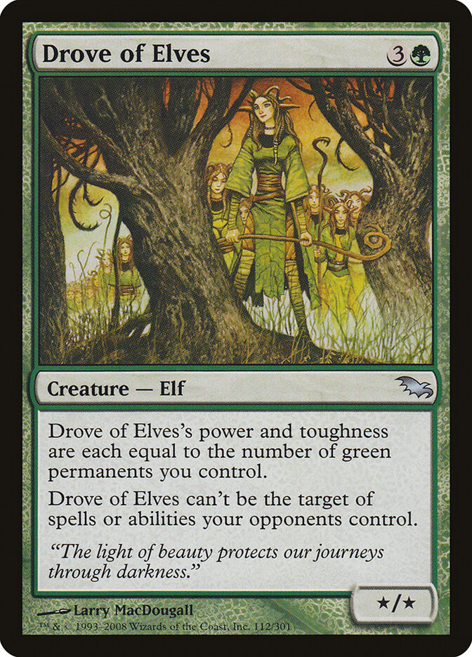 Drove of Elves, Shadowmoor · 112/301