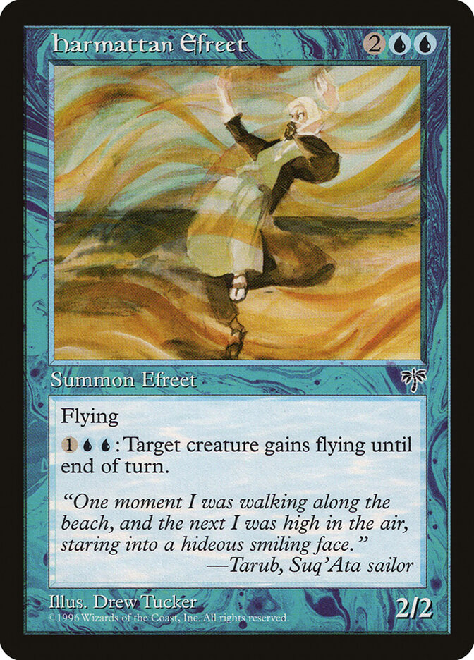Harmattan Efreet, Mirage · 69